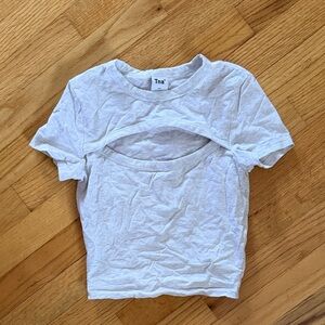 TNA cut out tee